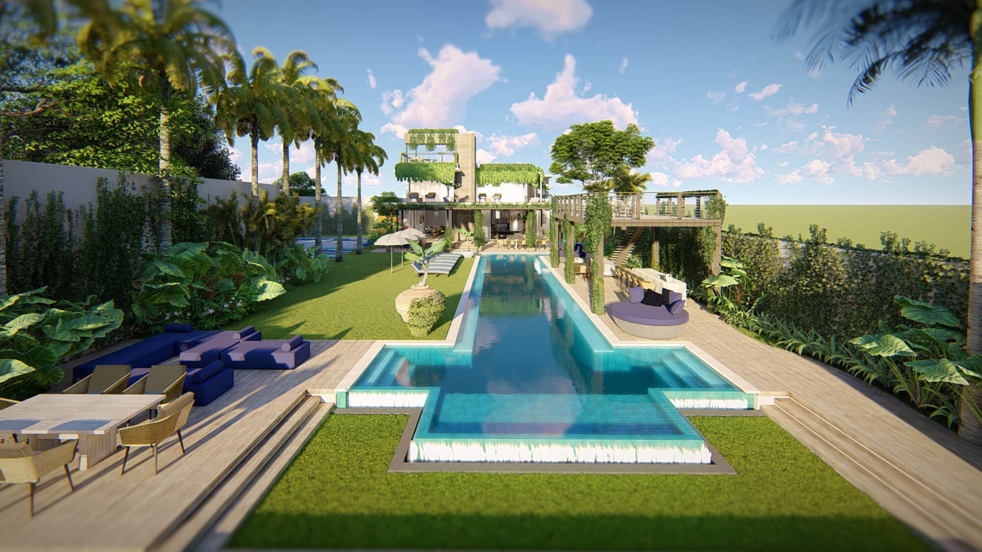 rental bali villas, noku beach house