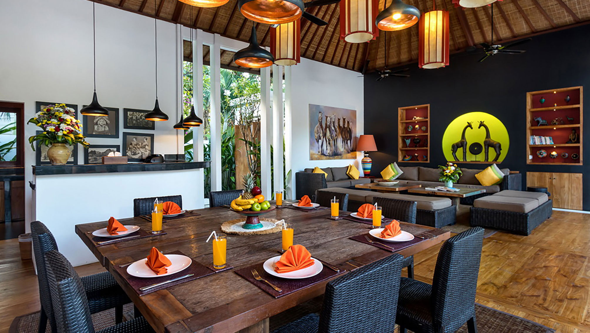 spacious villa